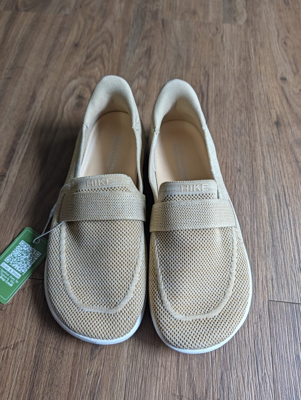 NWT Hike Footwear Barefoot Casual Tan Slip-On Shoes - Picture 7 of 7